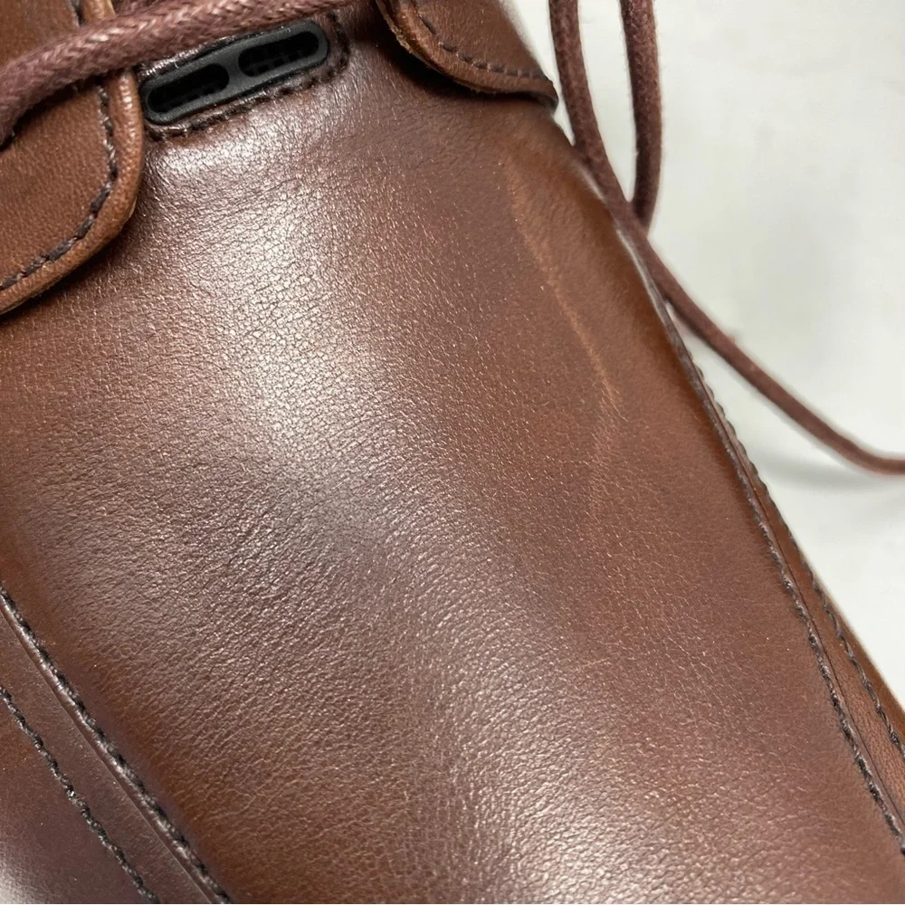 Clarks Un Kenneth Way Brown Leather Oxford